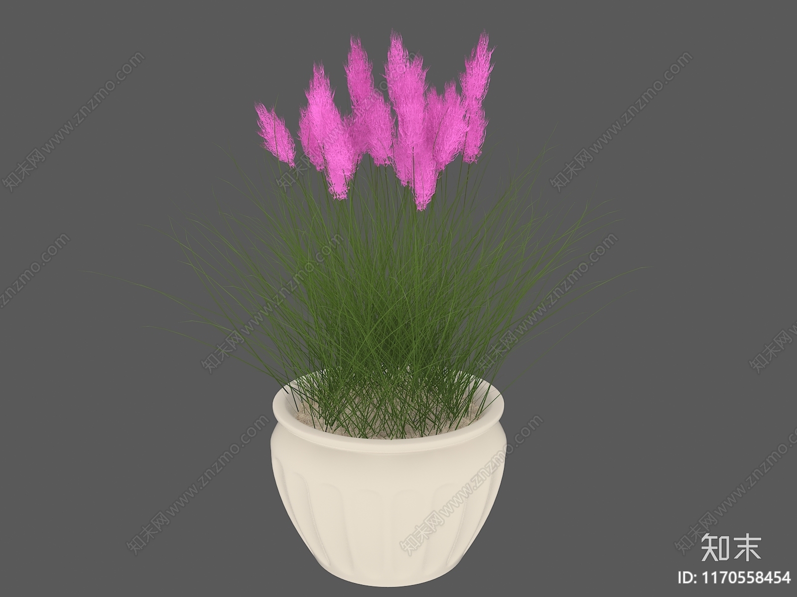 现代花钵3D模型下载【ID:1170558454】