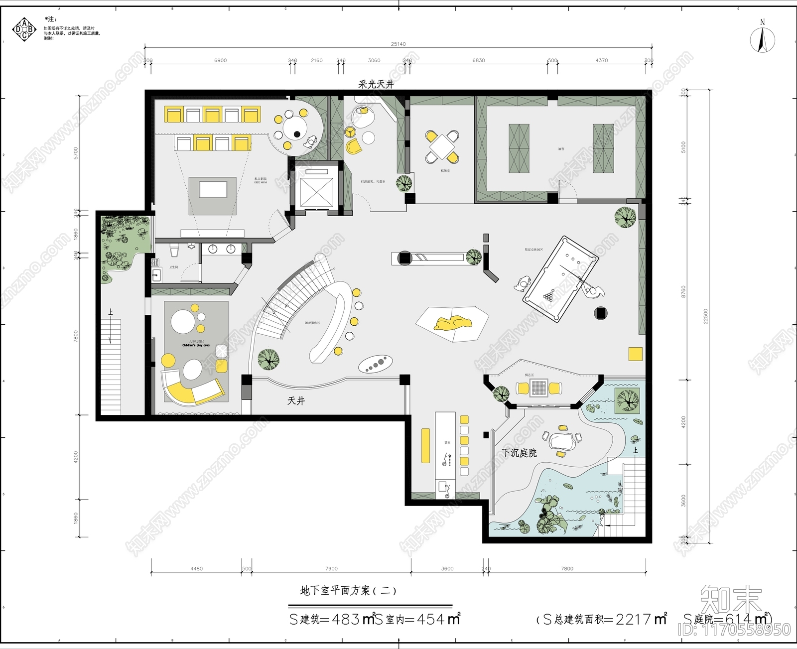 现代整体家装空间cad施工图下载【ID:1170558950】