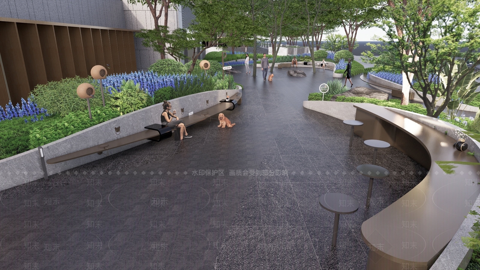 现代口袋公园SU模型下载【ID:1170565314】