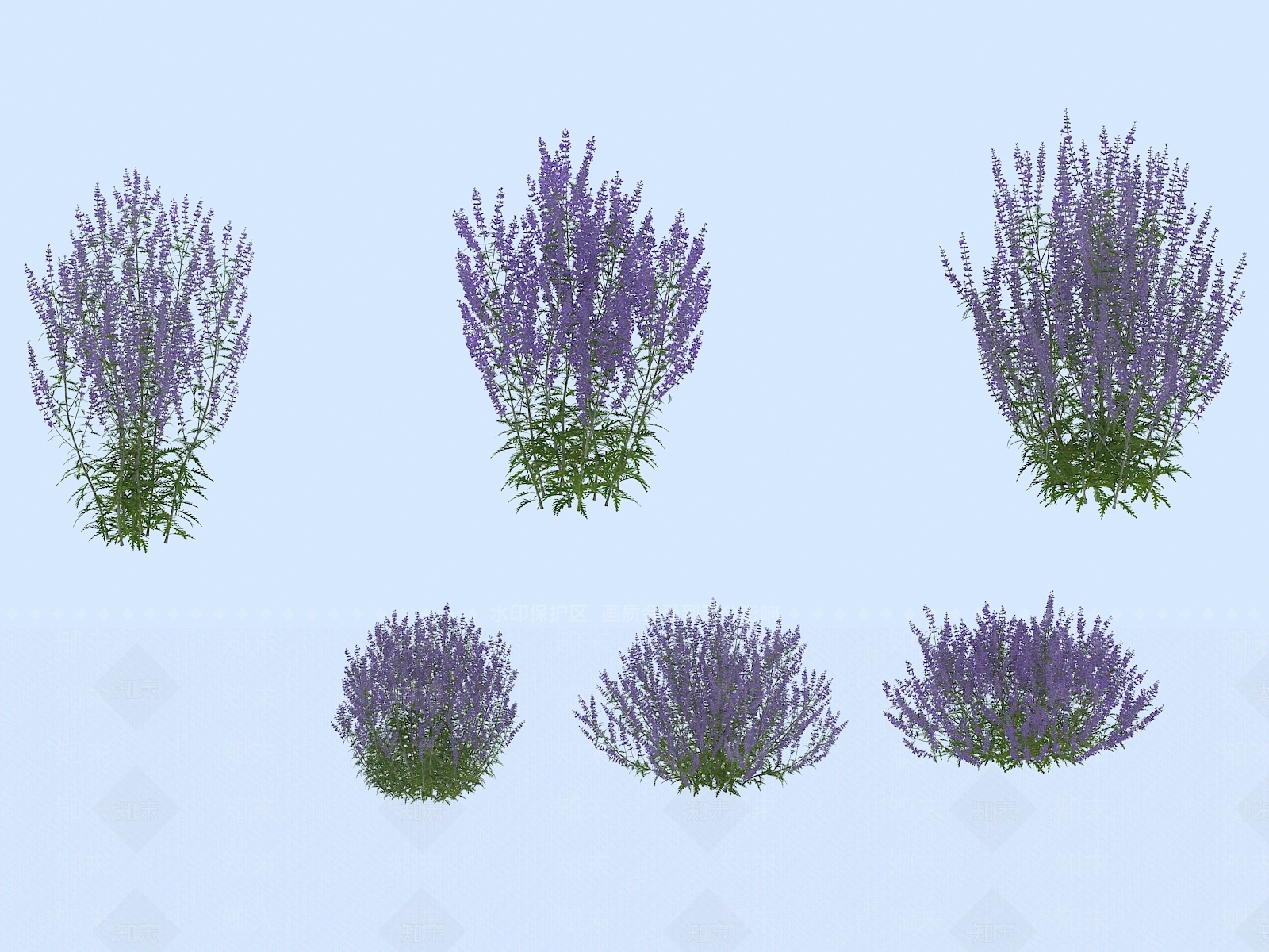 花草组合3D模型下载【ID:1170566345】