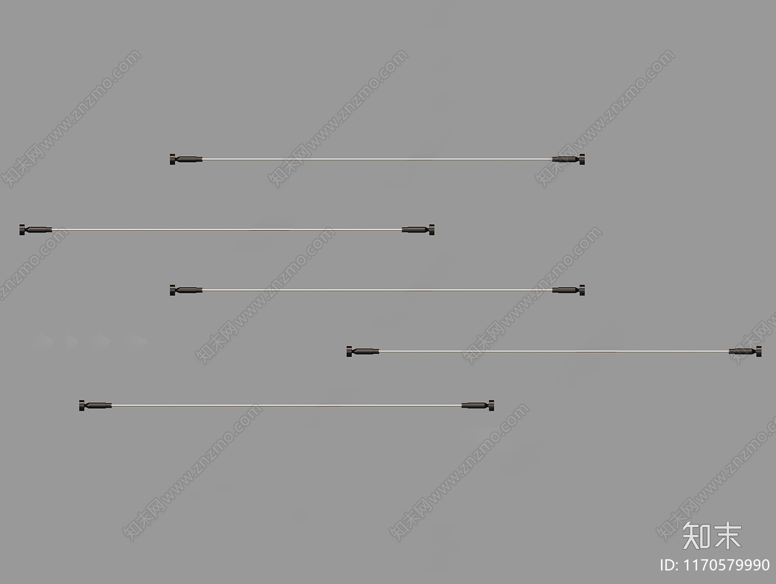 现代其他灯具SU模型下载【ID:1170579990】