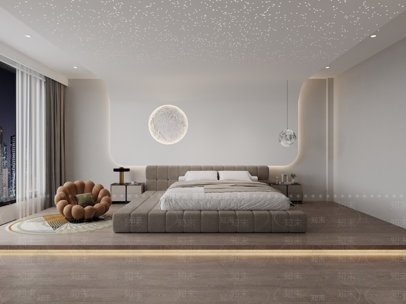 软包双人床双人床3D模型下载【ID:1227511543】