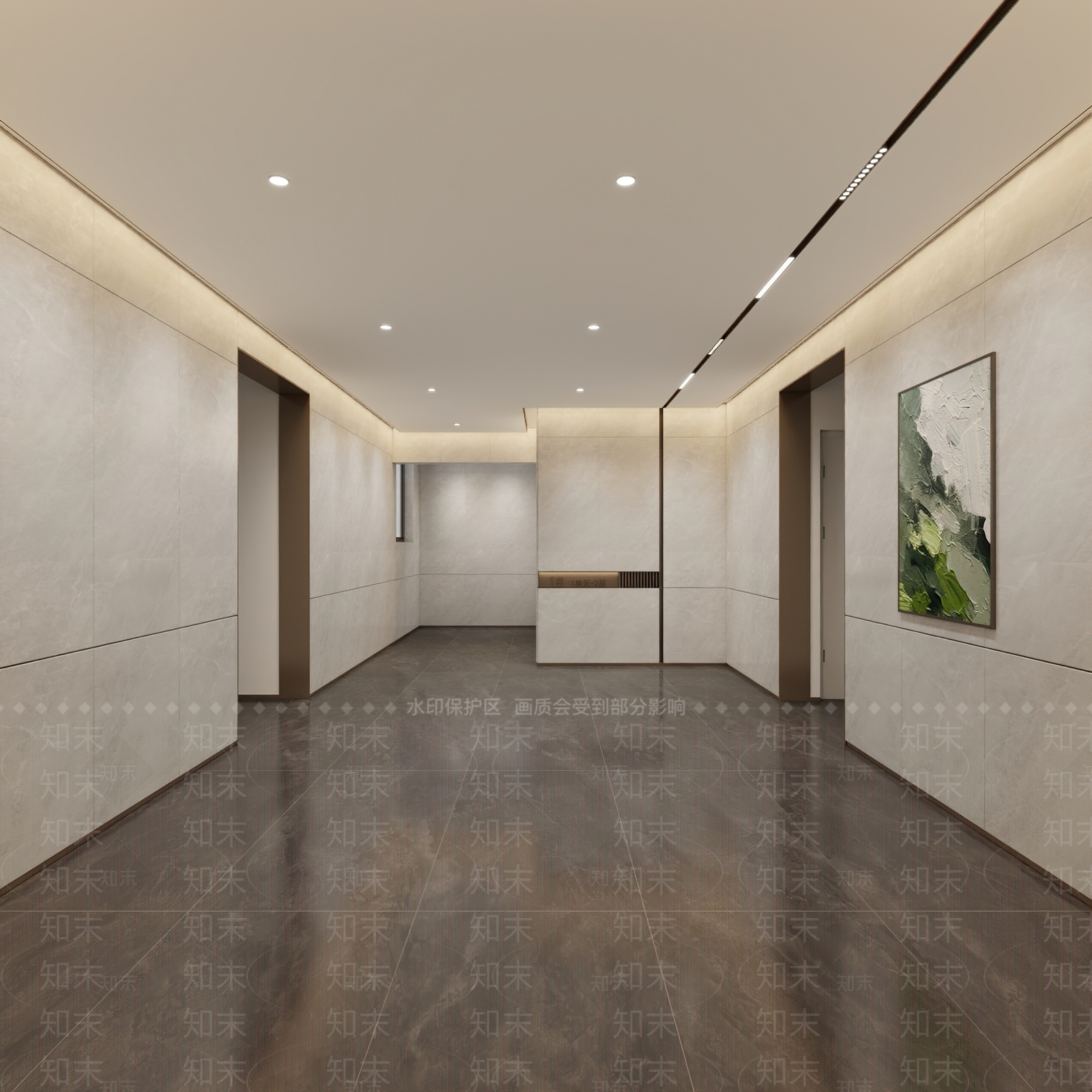 现代大厅3D模型下载【ID:1170588561】_知末3d模型网