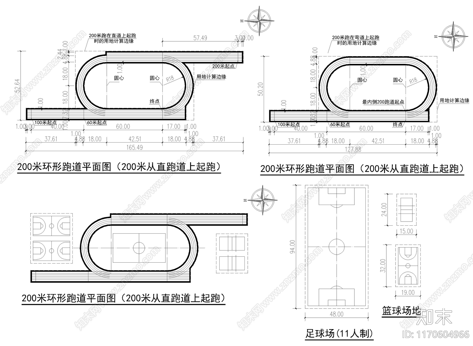 现代其他景观cad施工图下载【ID:1170604966】