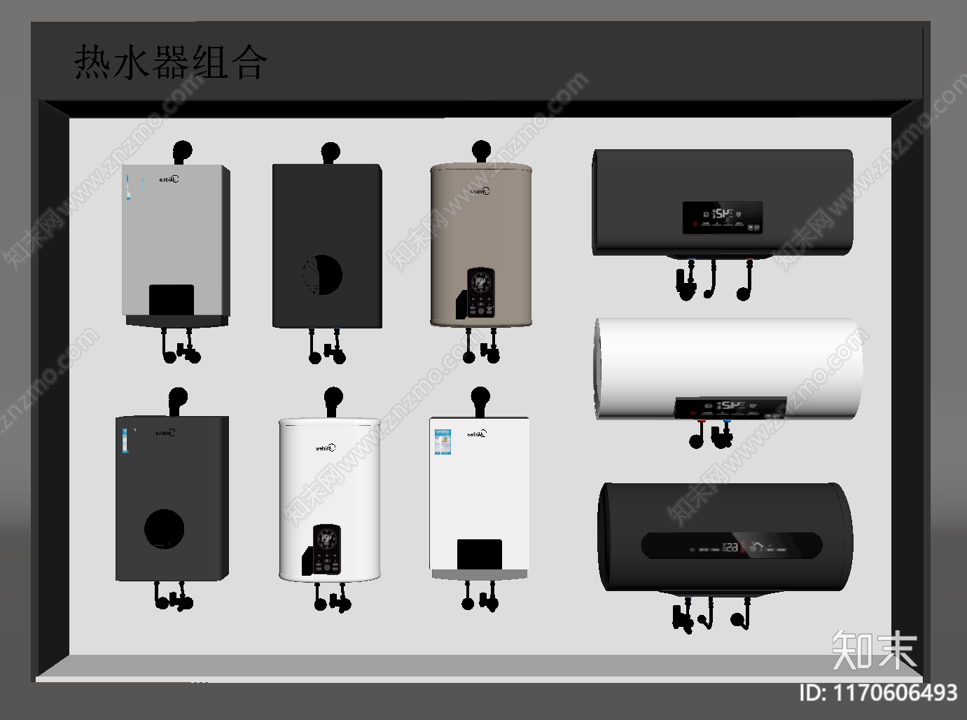 热水器SU模型下载【ID:1170606493】