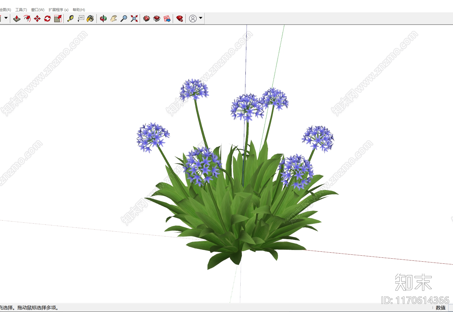 花草SU模型下载【ID:1170614366】