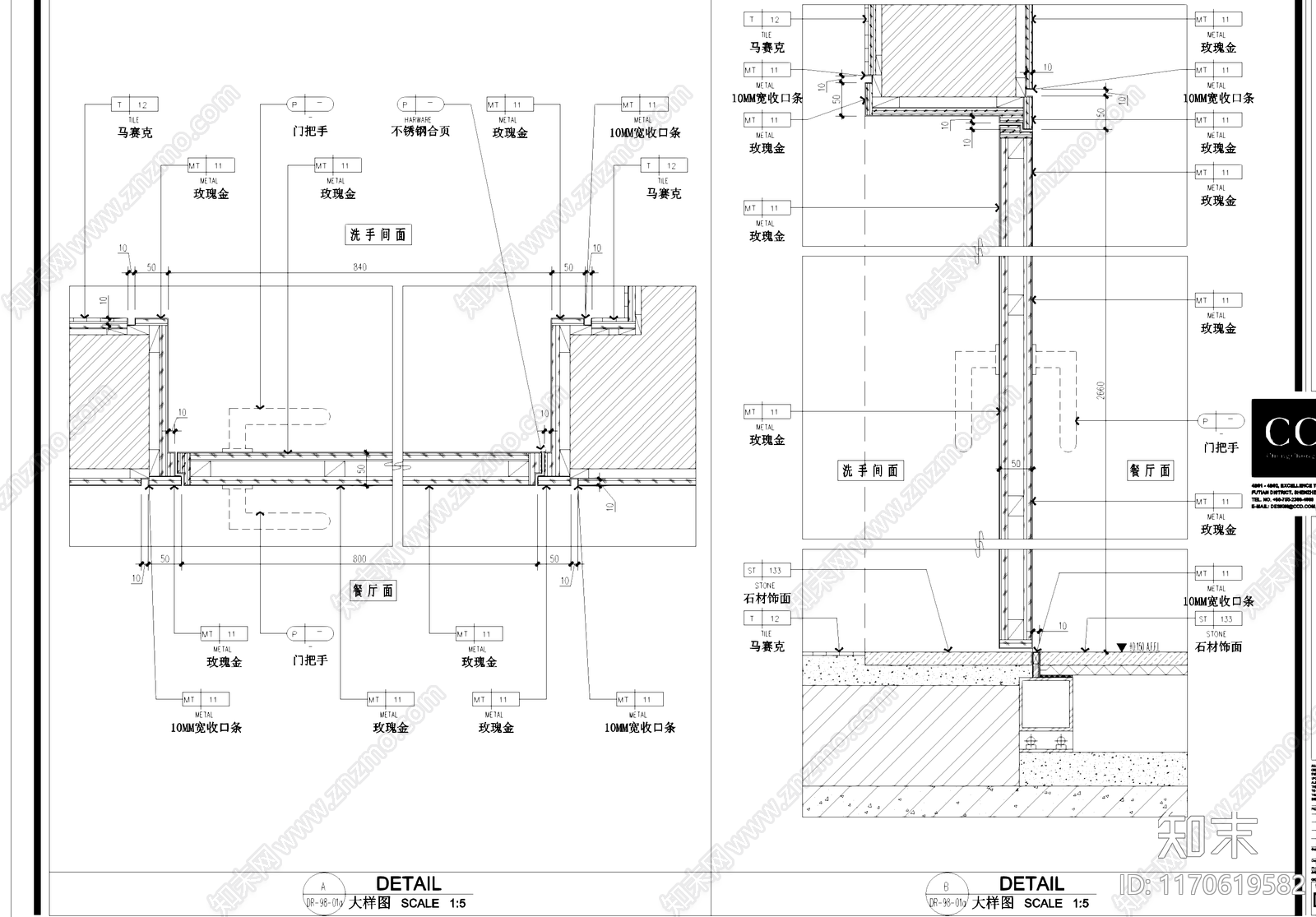 其他门节点cad施工图下载【ID:1170619582】