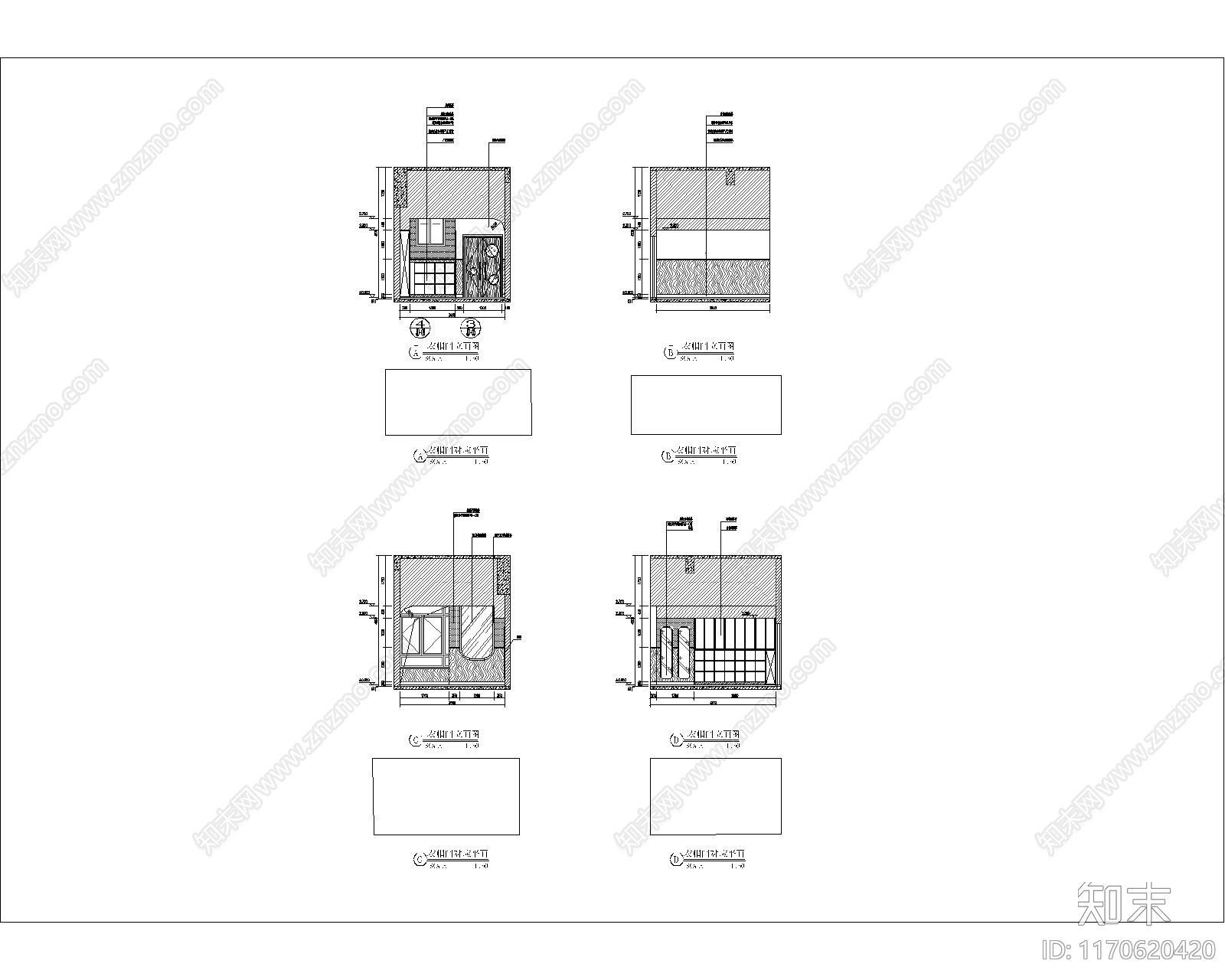 现代简约幼儿园施工图下载【ID:1170620420】