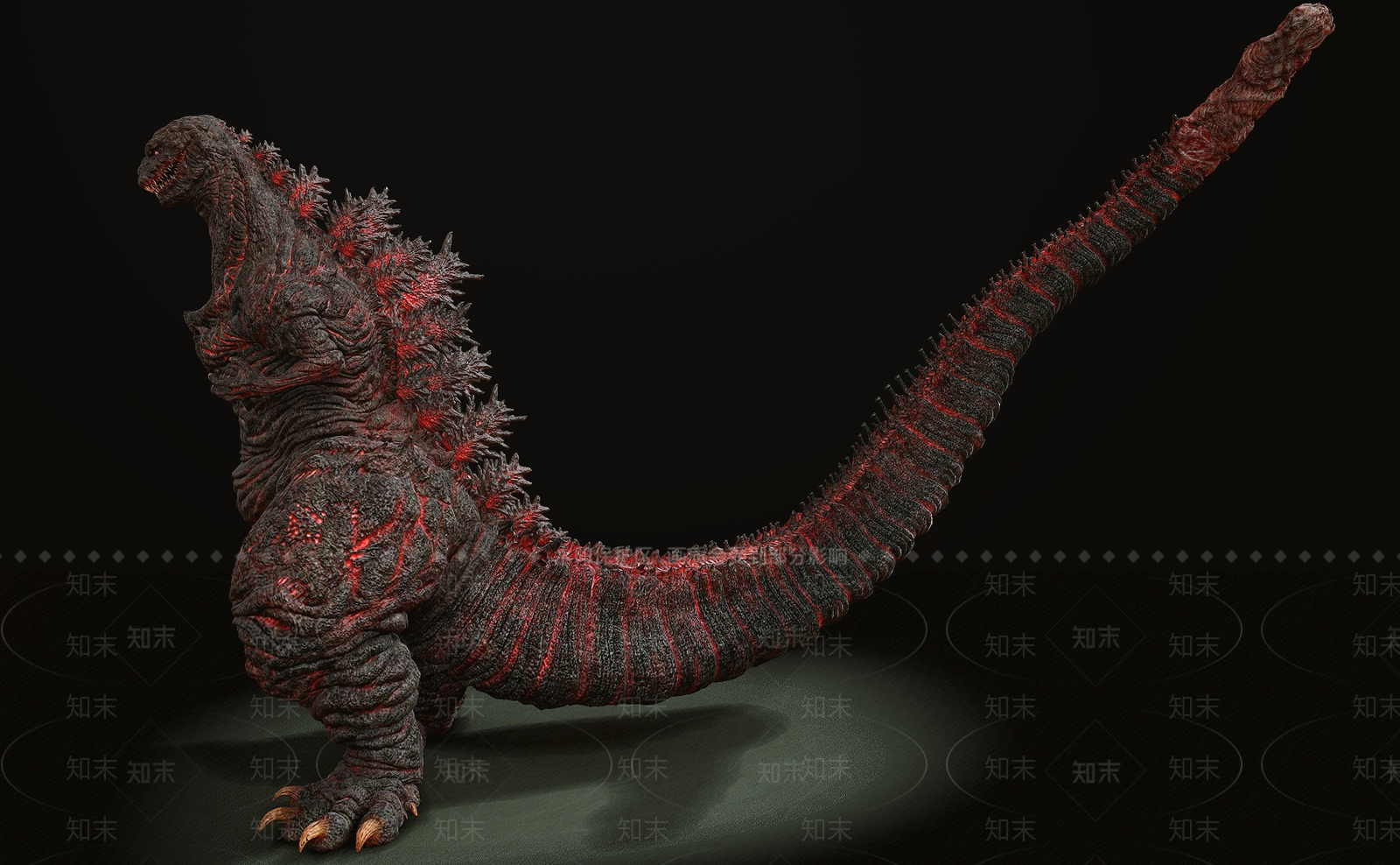 爬行类动物3D模型下载【ID:1170624331】