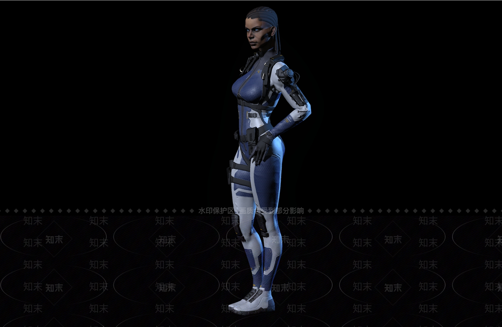 女人3D模型下载【ID:1170626441】