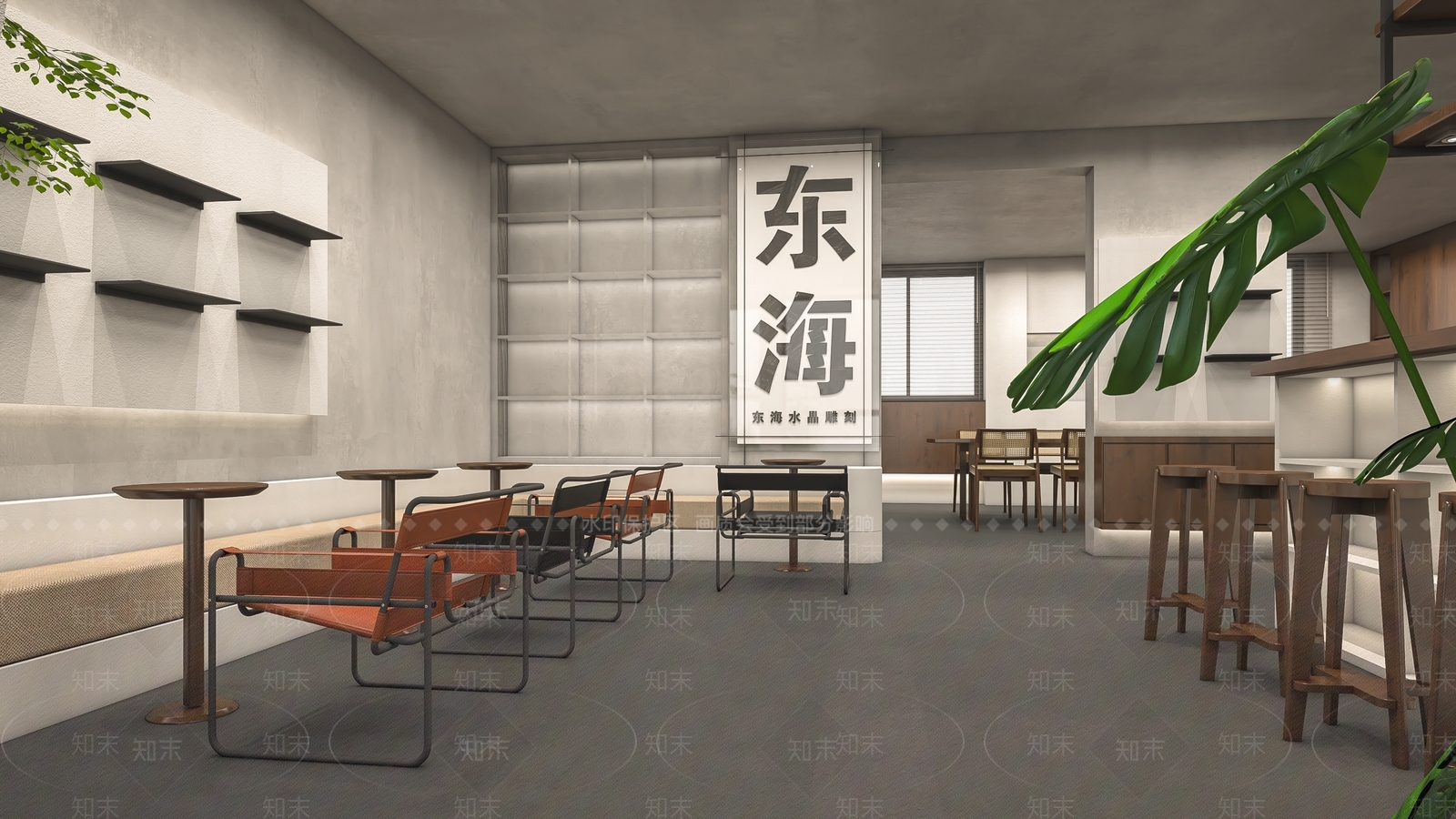 极简中古其他商业空间3D模型下载【ID:1170630395】