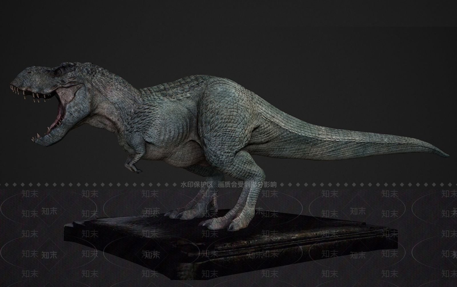 爬行类动物3D模型下载【ID:1170631022】