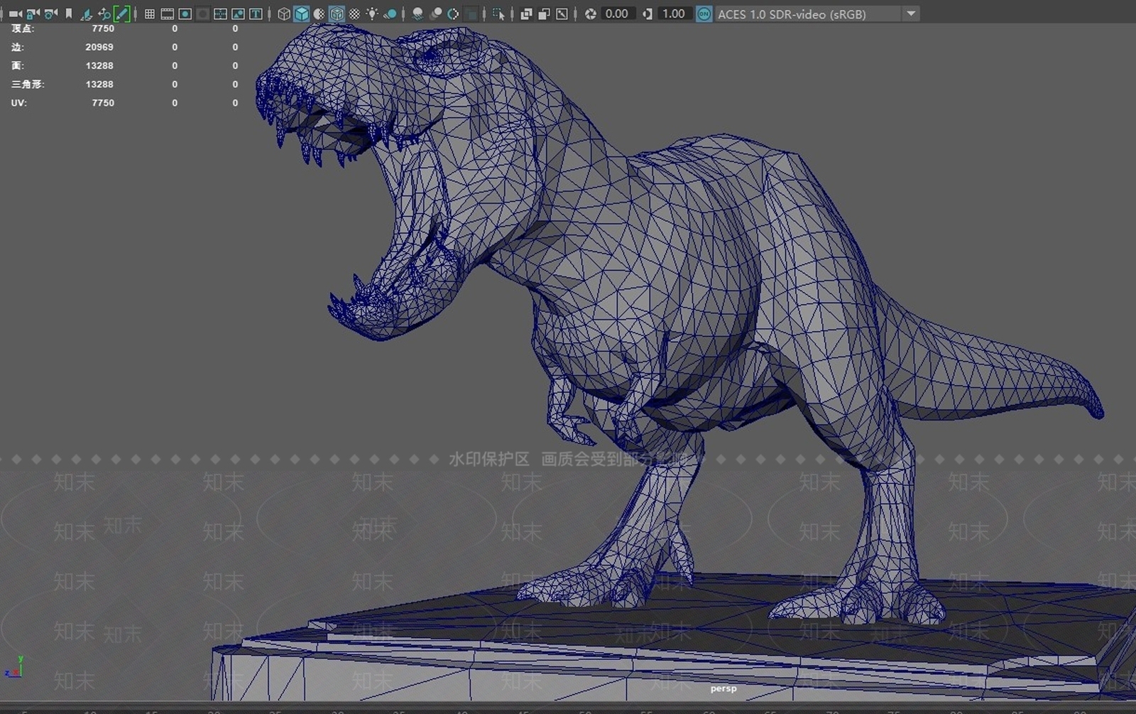 爬行类动物3D模型下载【ID:1170631022】
