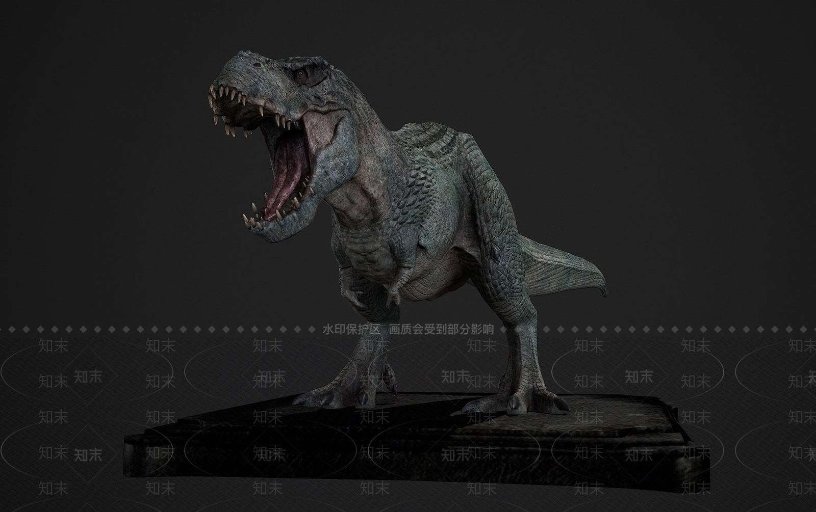 爬行类动物3D模型下载【ID:1170631022】