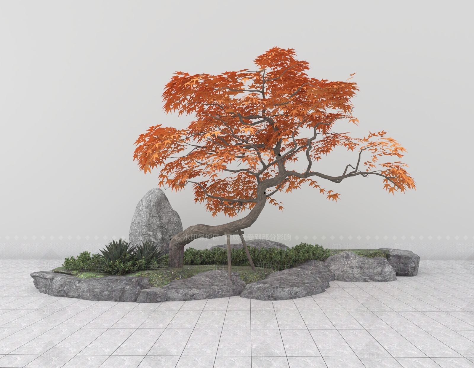 景观树3D模型下载【ID:1170640739】