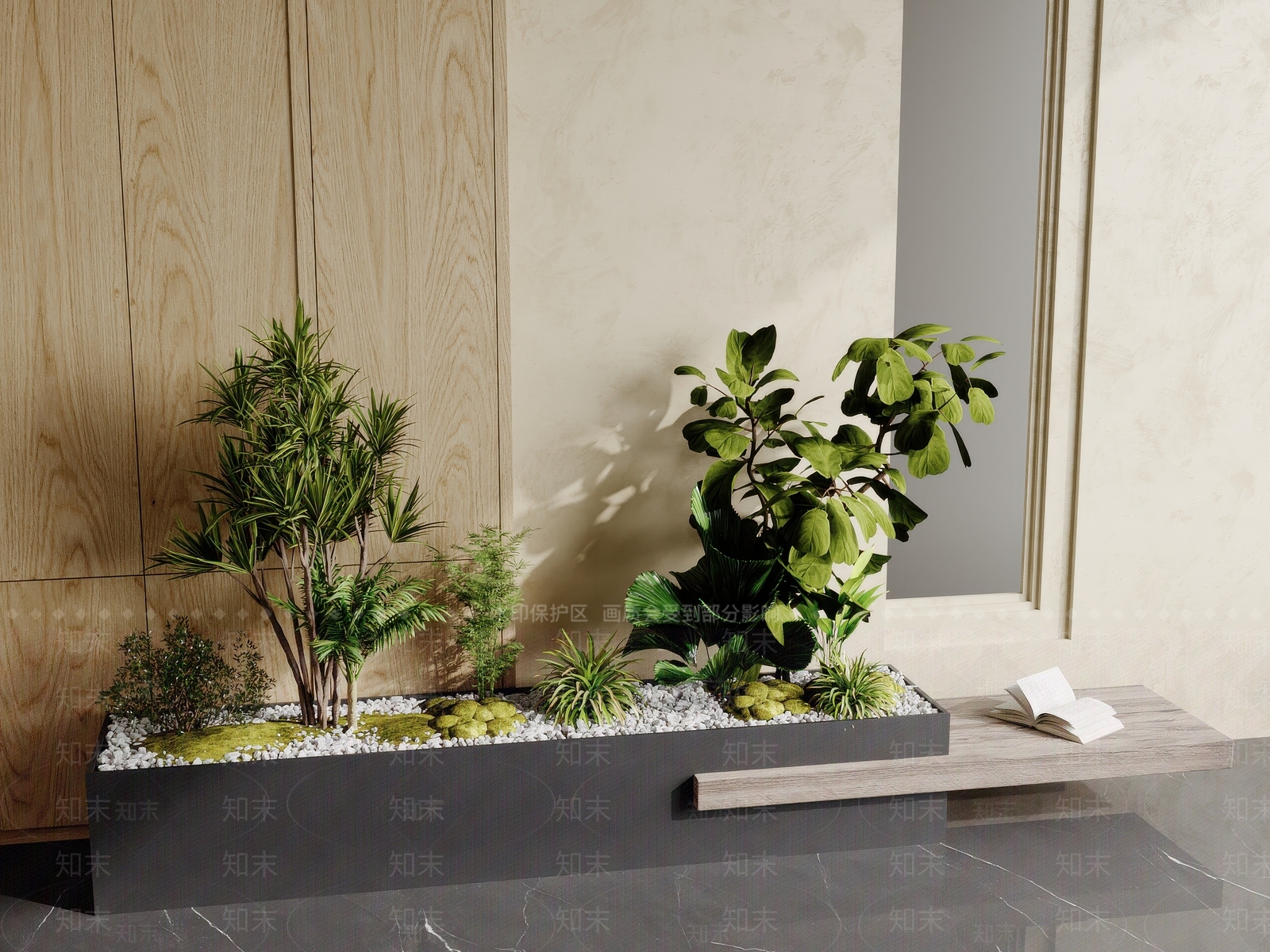 植物堆3D模型下载【ID:1170649201】