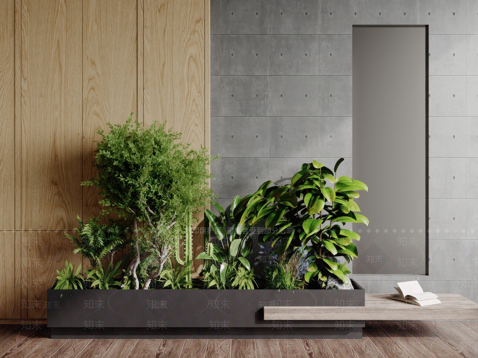 植物堆3D模型下载【ID:1170649218】
