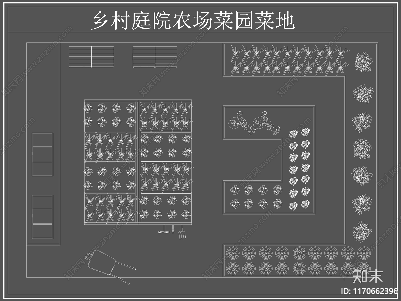 现代菜地图库施工图下载【ID:1170662396】