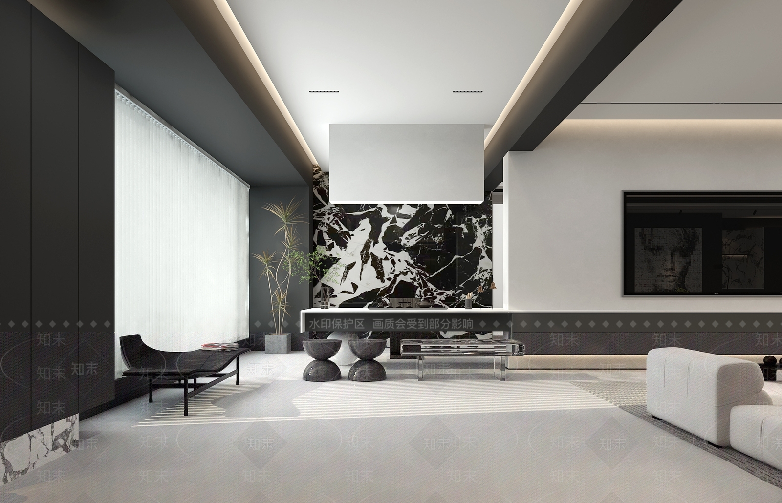 意式办公室3D模型下载【ID:1214732411】