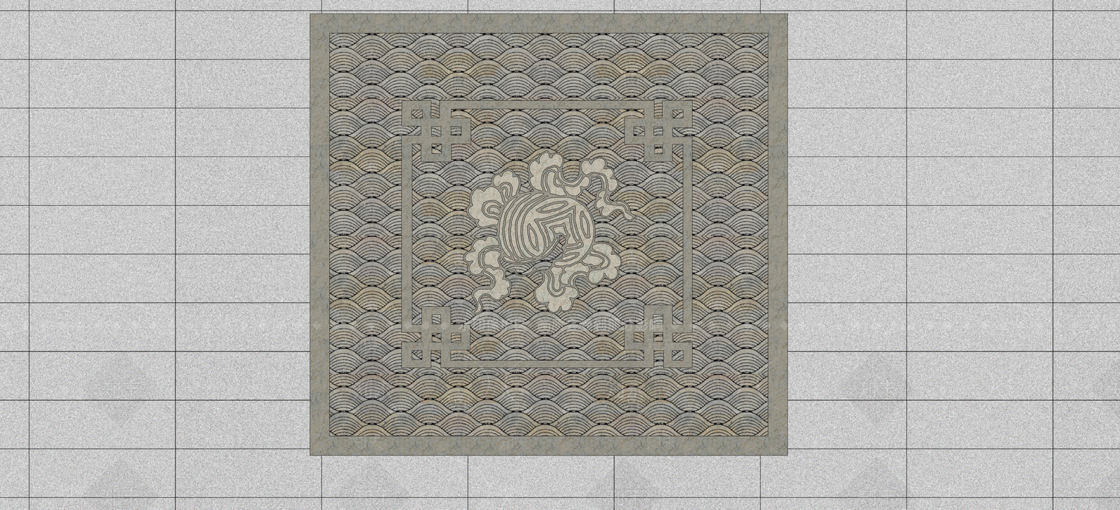 现代铺装SU模型下载【ID:1170669757】