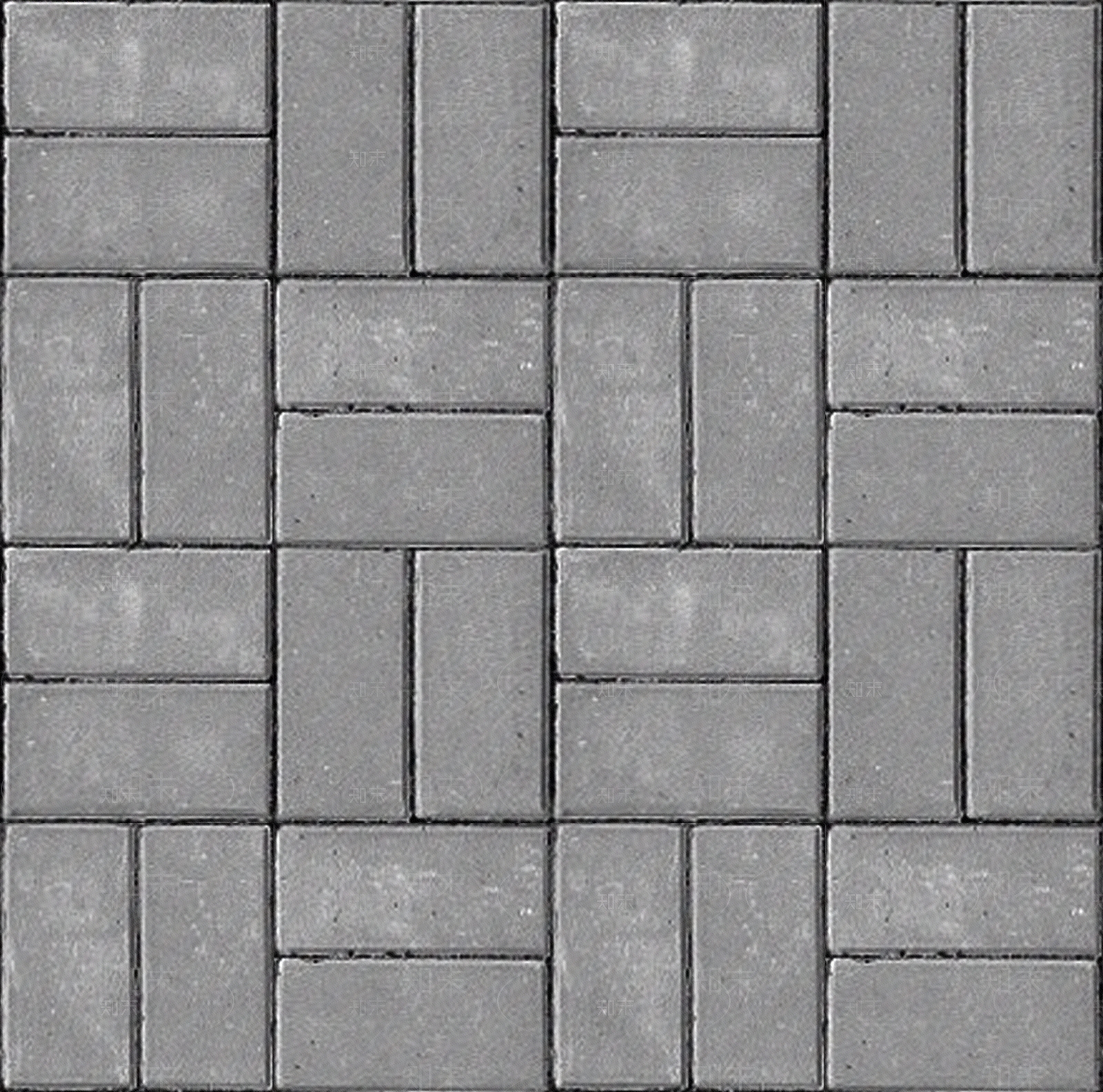 现代透水砖贴图下载【ID:1170669311】