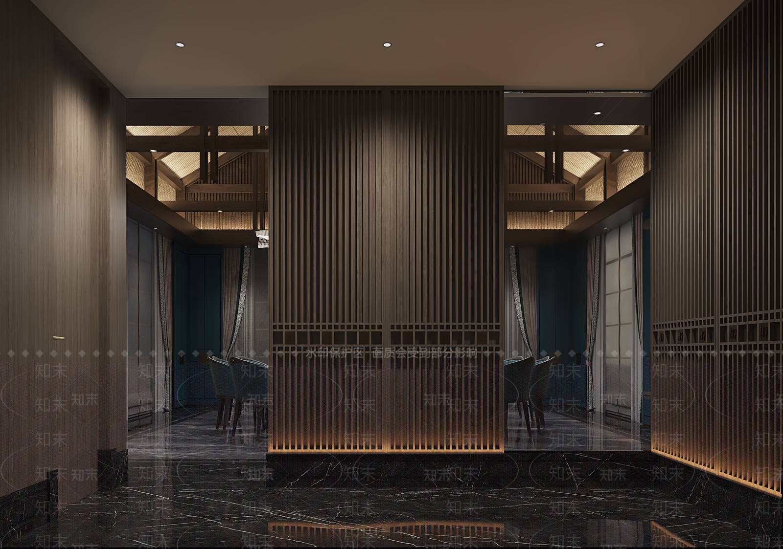新中式中式包厢3D模型下载【ID:1170669967】