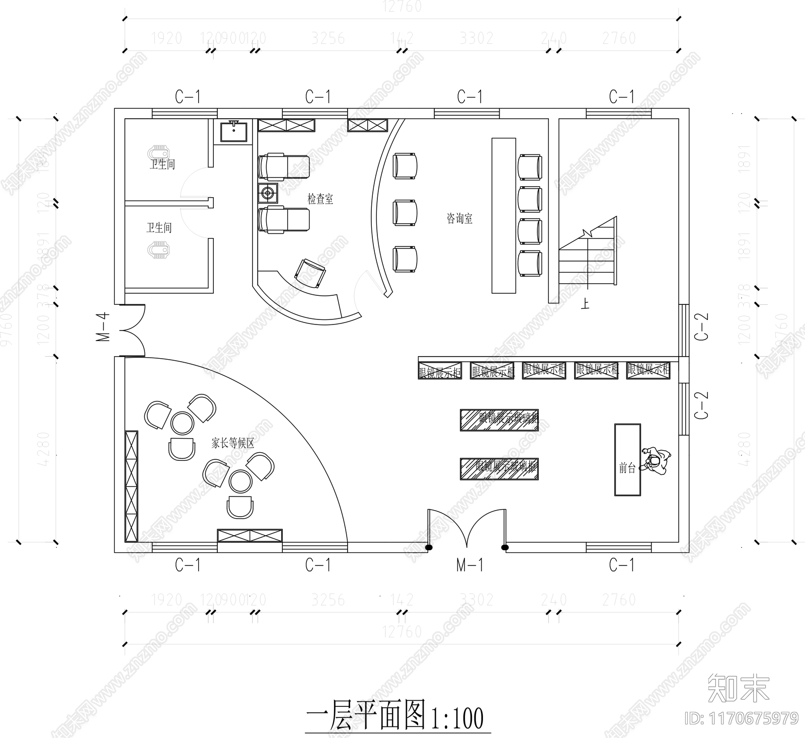 现代其他商业空间施工图下载【ID:1170675979】