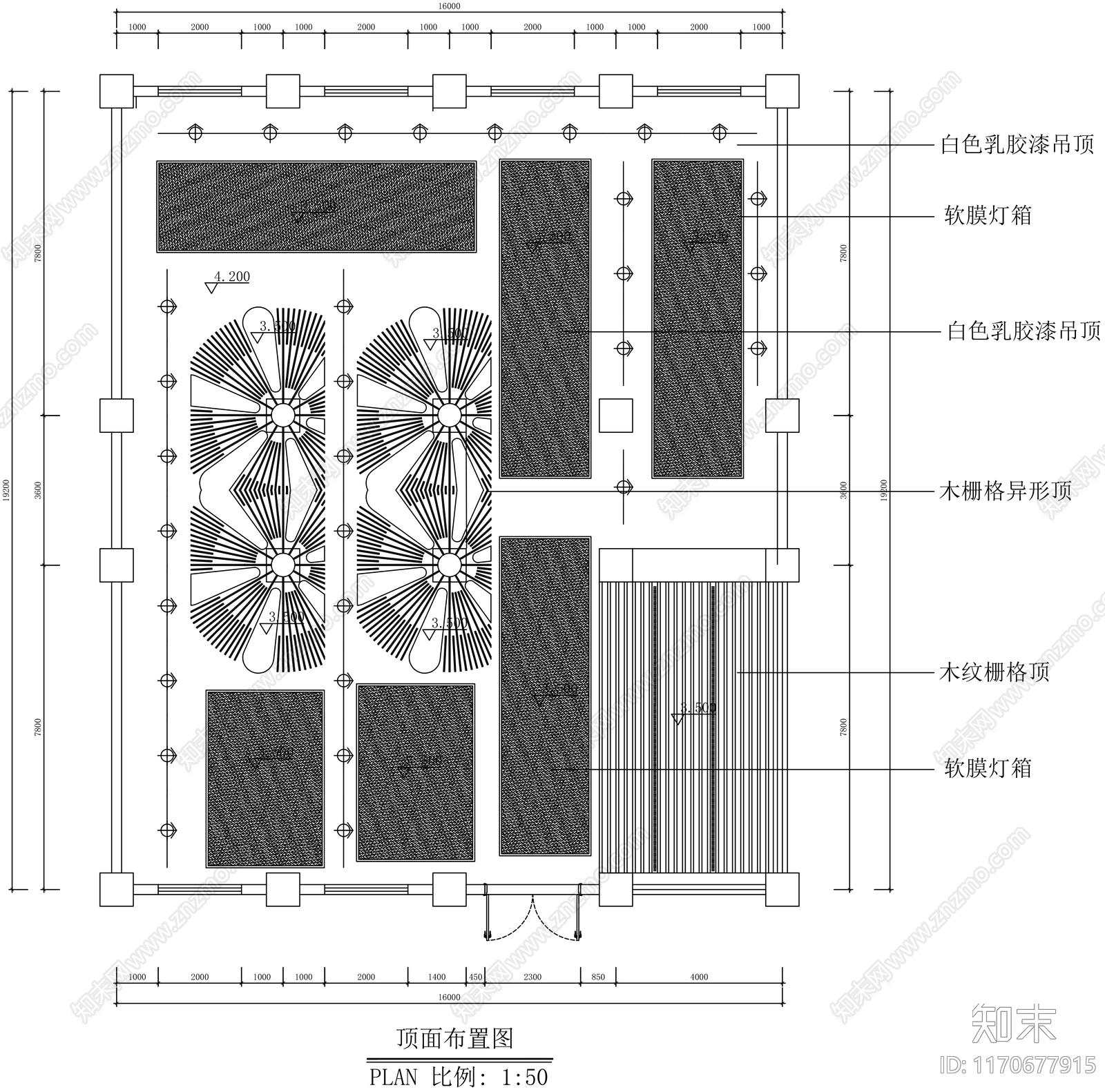现代书店cad施工图下载【ID:1170677915】