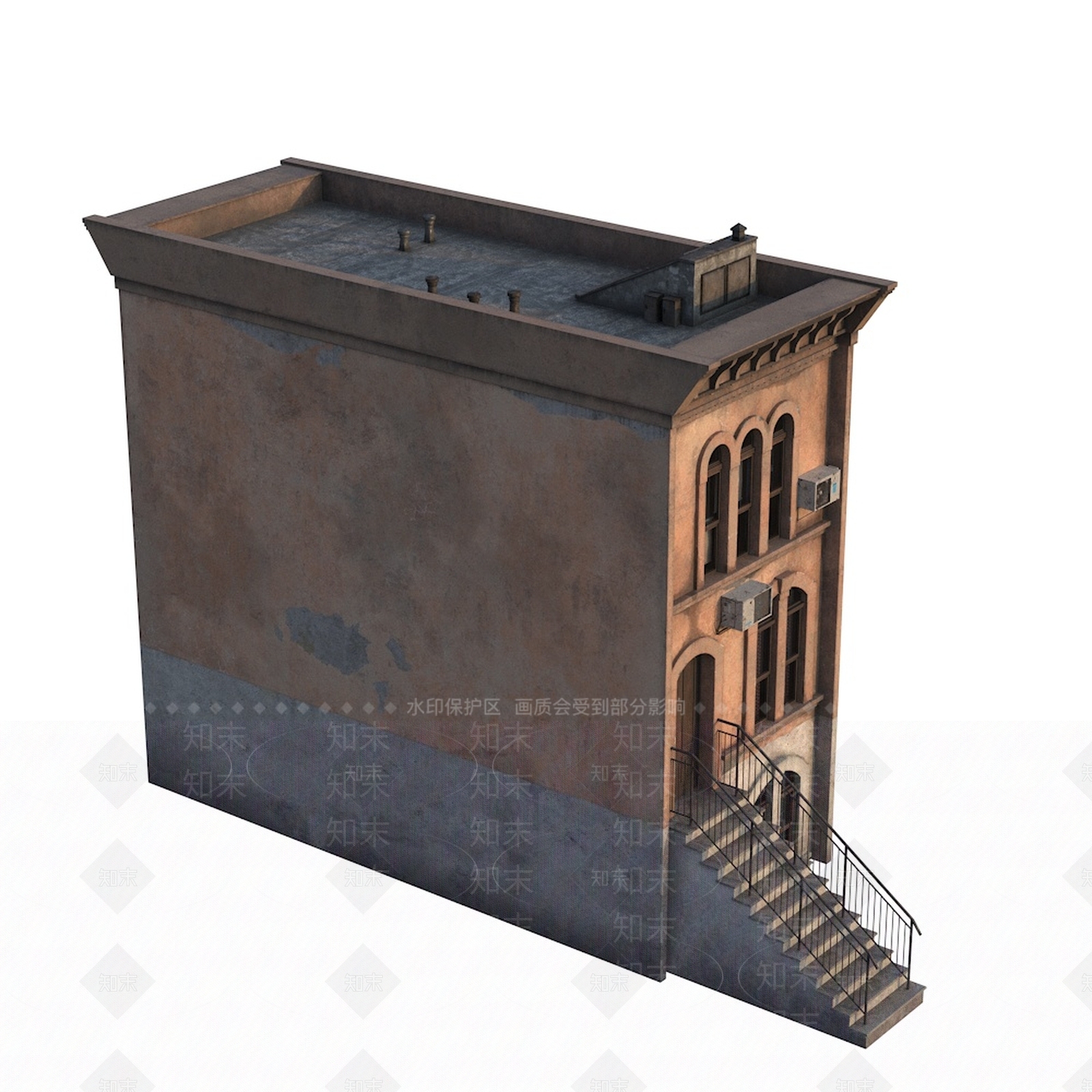 美式欧式其他商业建筑3D模型下载【ID:1170681613】