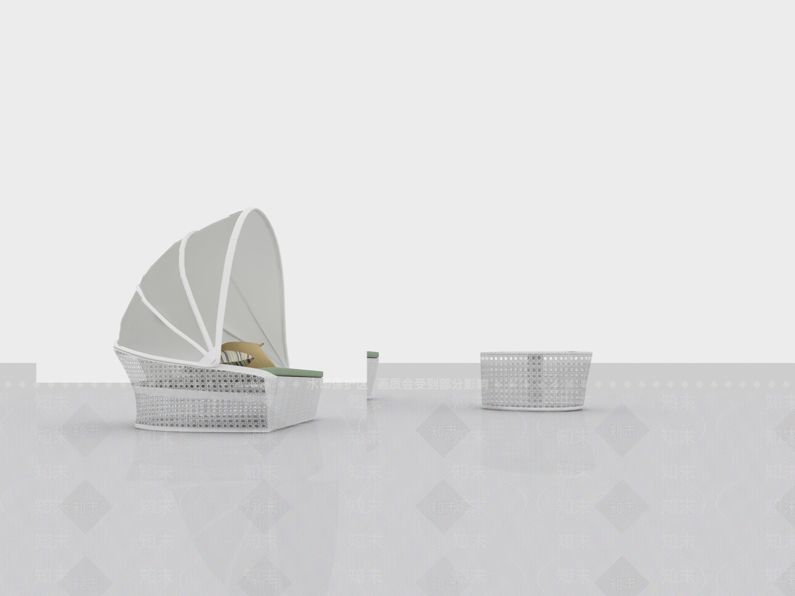 现代侘寂懒人沙发3D模型下载【ID:1170690024】