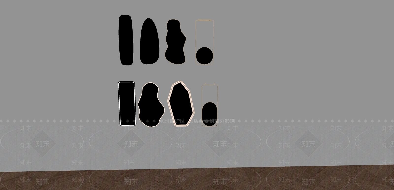 现代镜子SU模型下载【ID:1170694705】