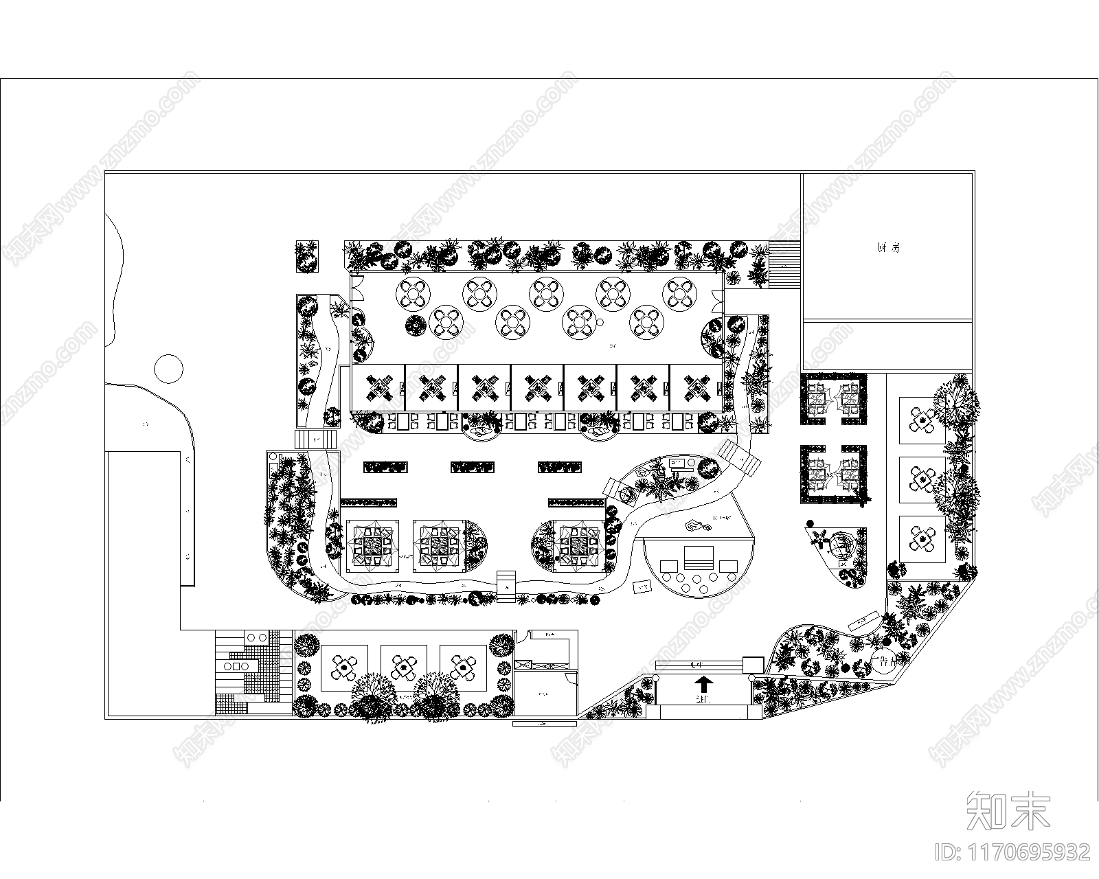 新中式现代工装图库施工图下载【ID:1170695932】