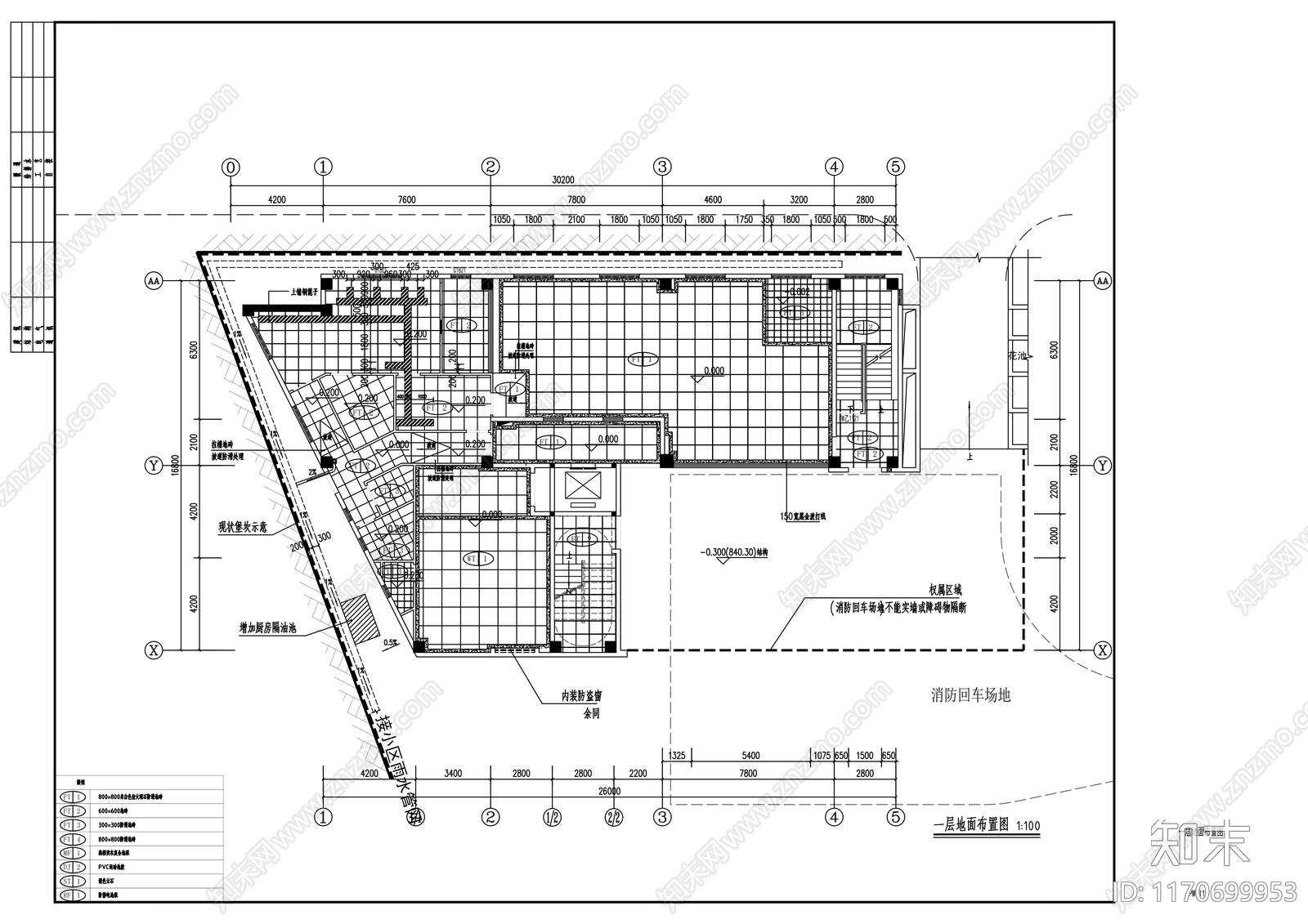 现代整体办公空间cad施工图下载【ID:1170699953】