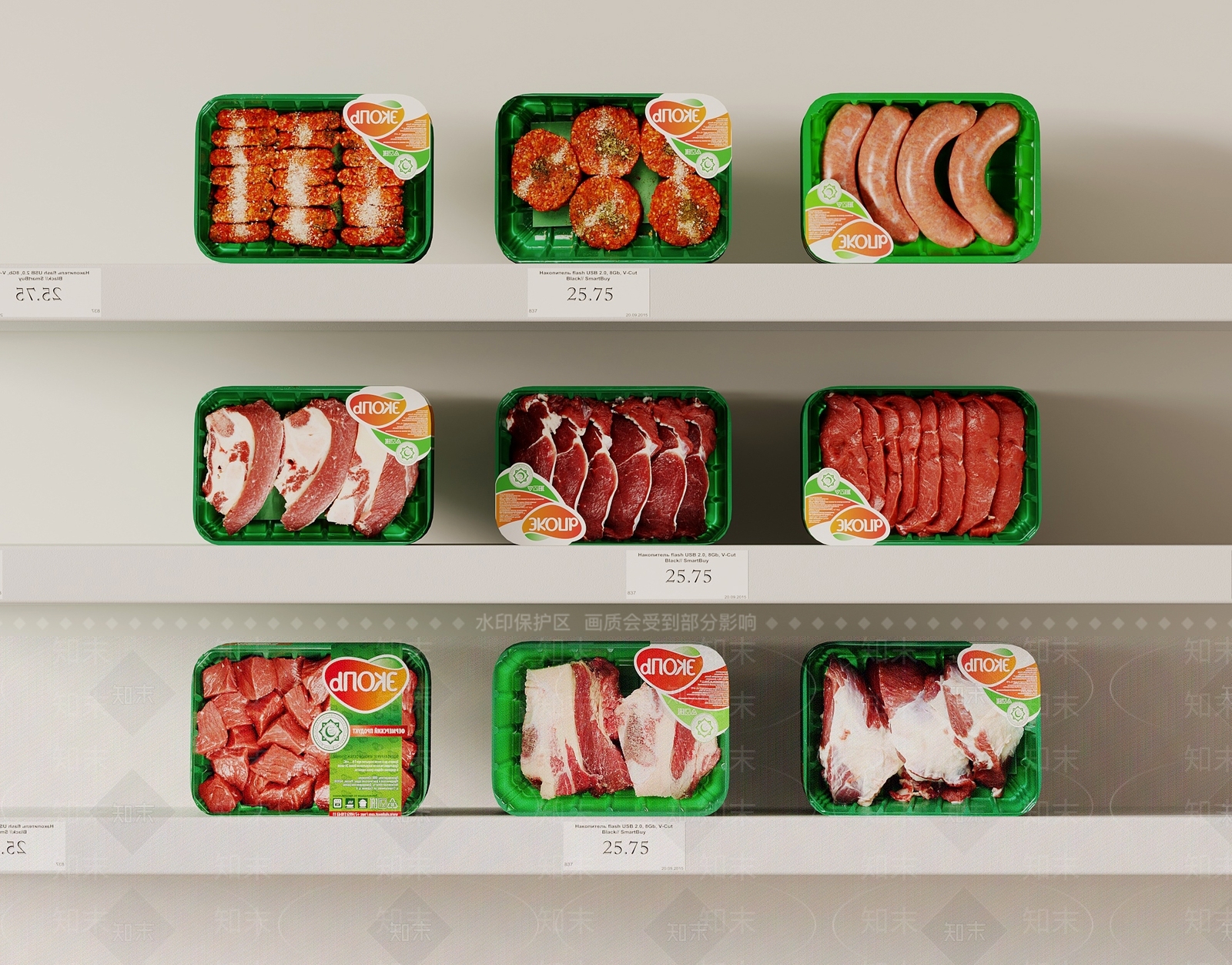 酒水食物3D模型下载【ID:1170700244】
