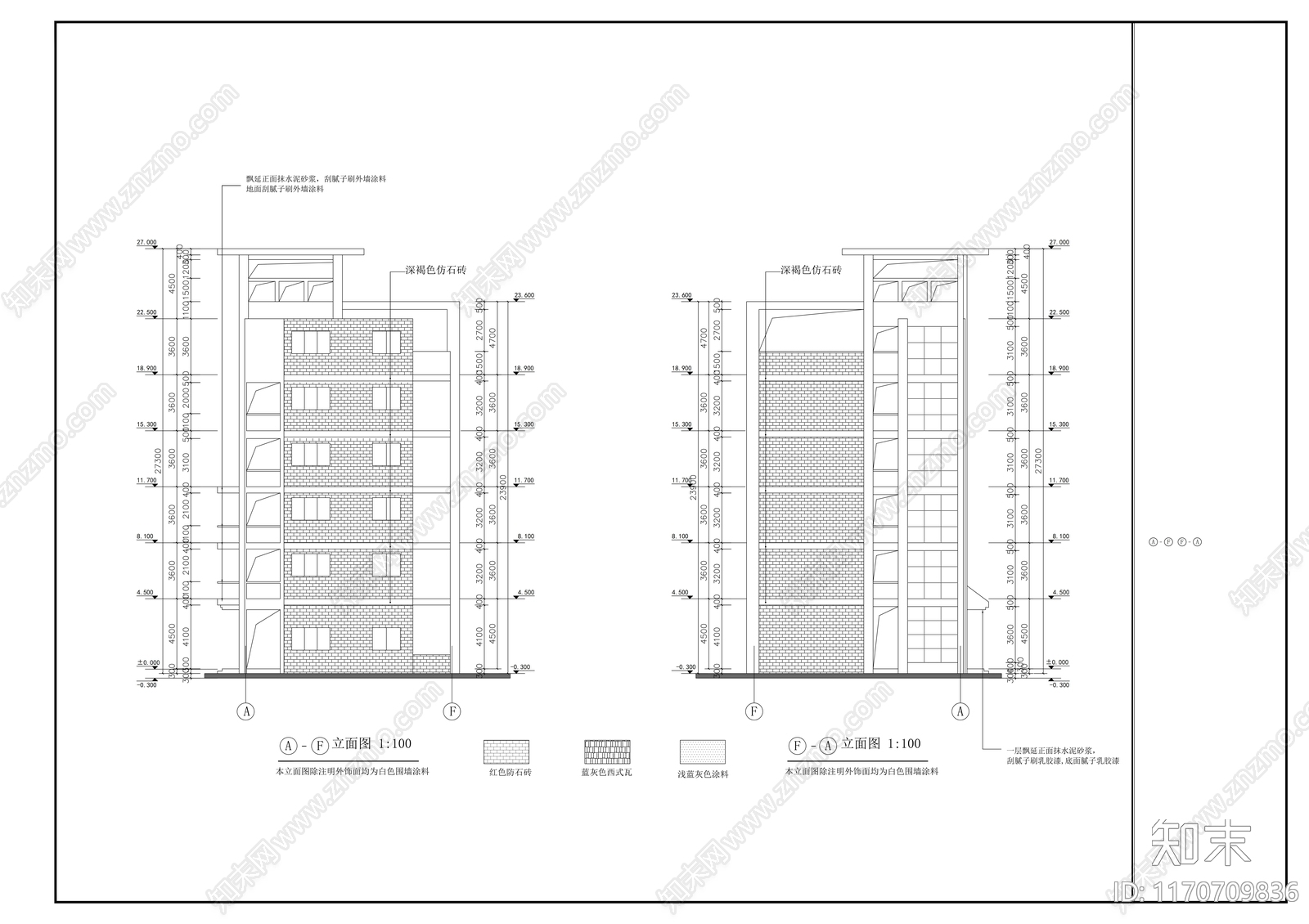 现代学校建筑cad施工图下载【ID:1170709836】