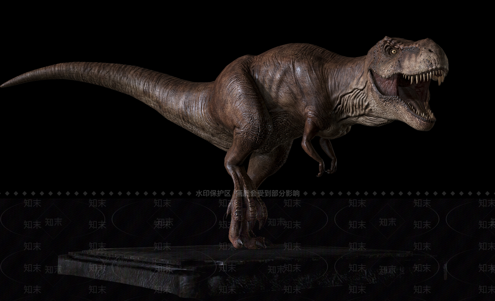 爬行类动物3D模型下载【ID:1170717479】