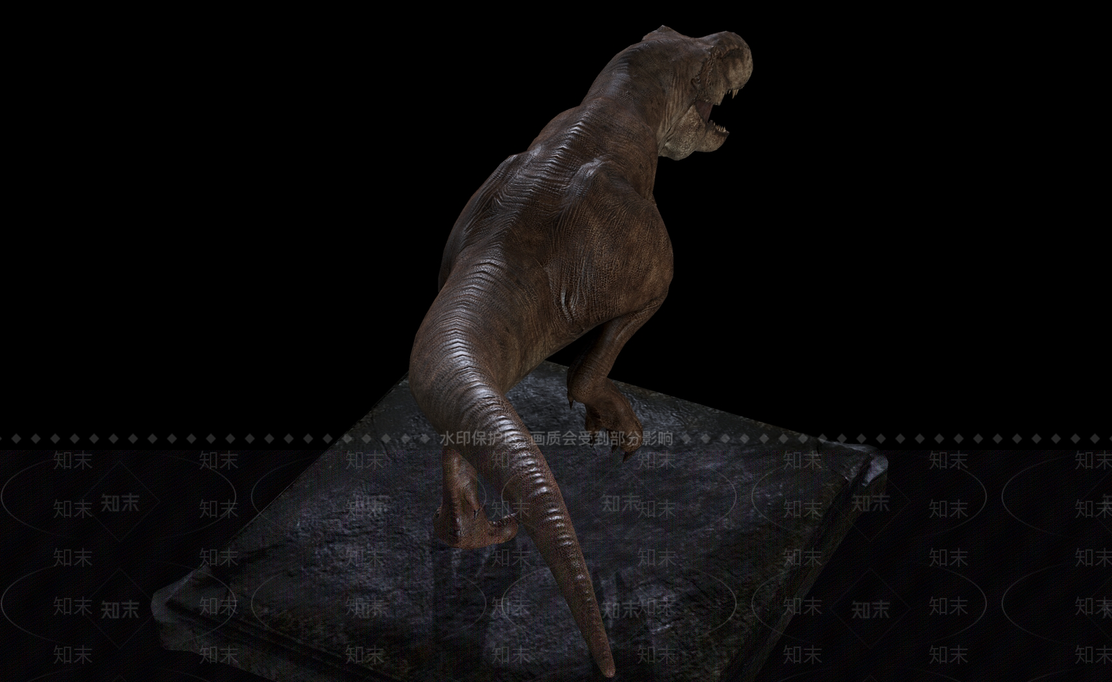 爬行类动物3D模型下载【ID:1170717479】