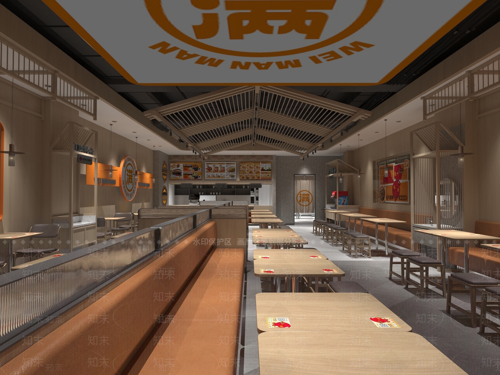 现代其他餐饮空间3D模型下载【ID:1170722591】
