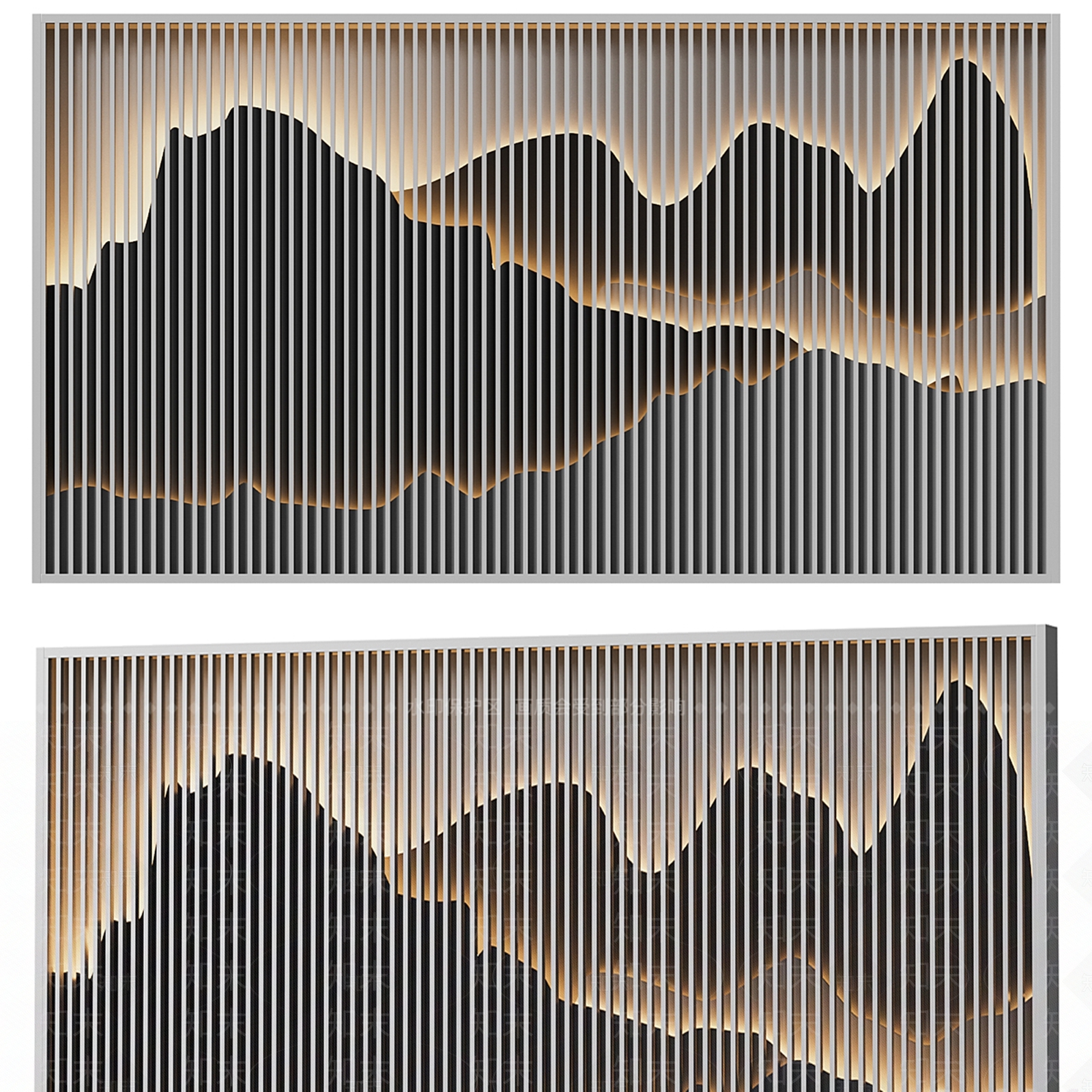 新中式侘寂挂件3D模型下载【ID:1170726275】