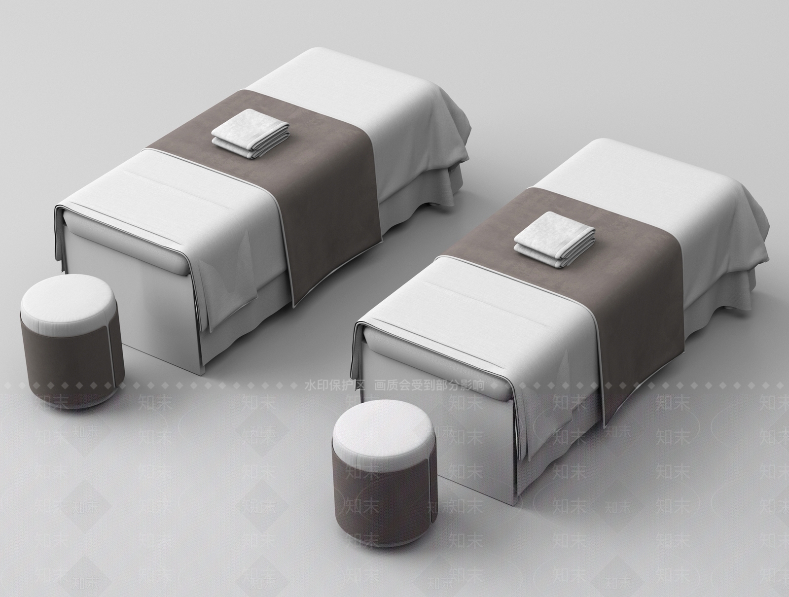 现代其他床具SU模型下载【ID:1170732757】