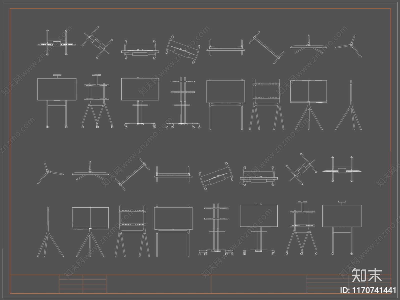 现代综合器材设备图库施工图下载【ID:1170741441】