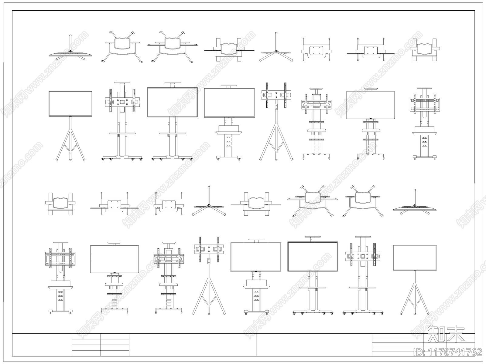 现代综合器材设备图库施工图下载【ID:1170741762】