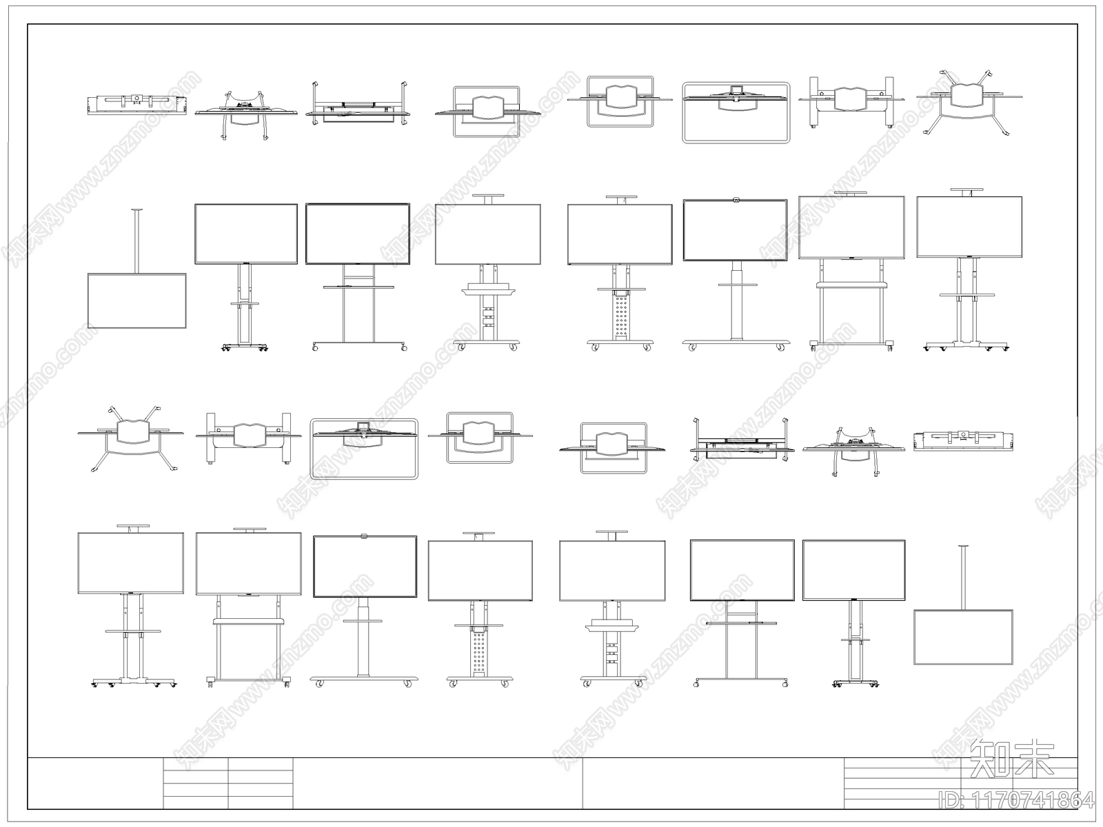 现代综合器材设备图库施工图下载【ID:1170741864】