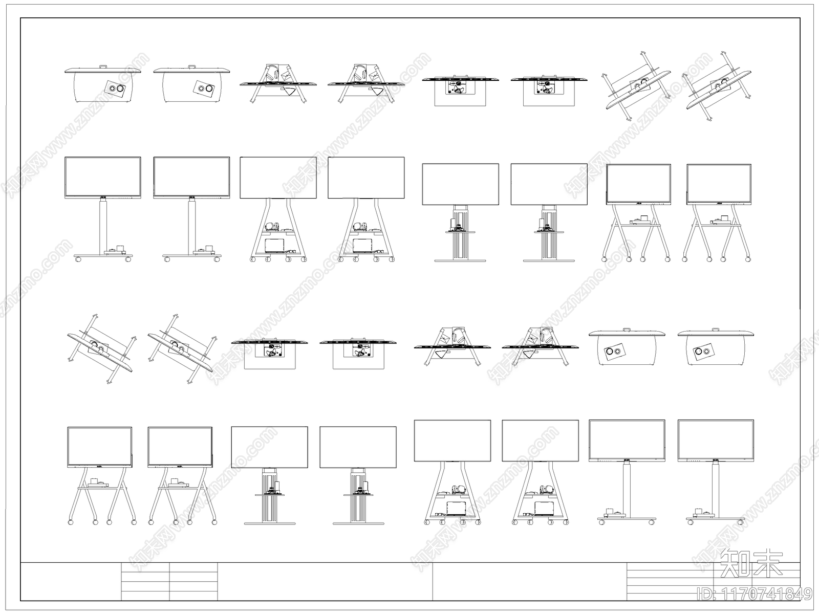现代综合器材设备图库施工图下载【ID:1170741849】