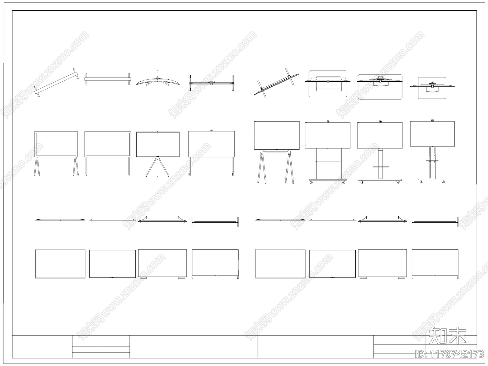 现代综合器材设备图库施工图下载【ID:1170742173】