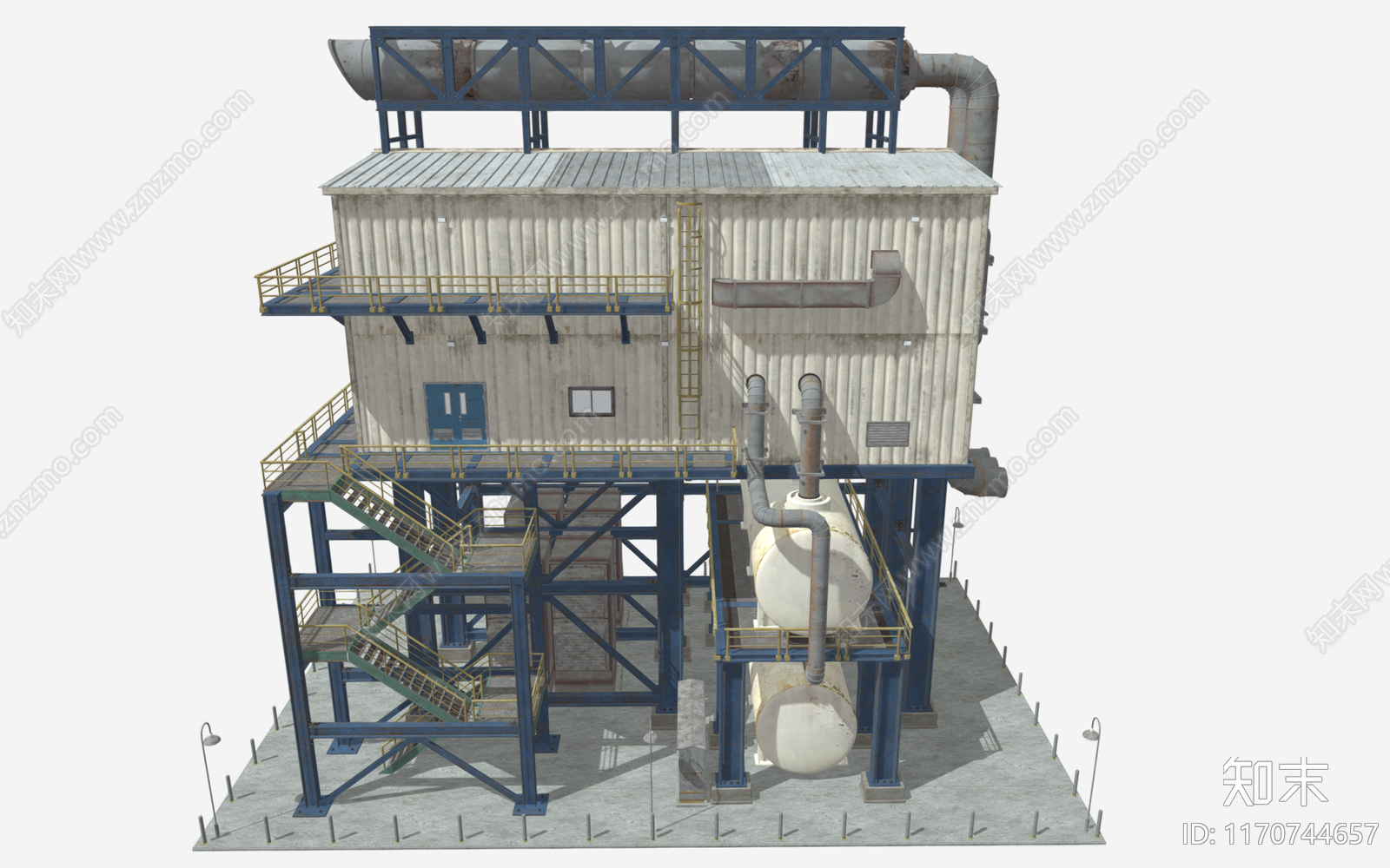 工业设备3D模型下载【ID:1170744657】