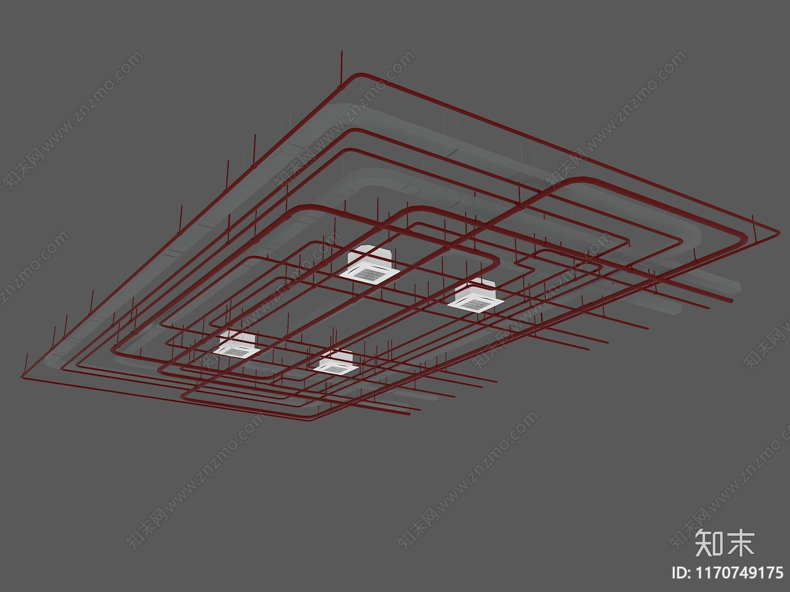 新中式现代其他建筑外观3D模型下载【ID:1170749175】