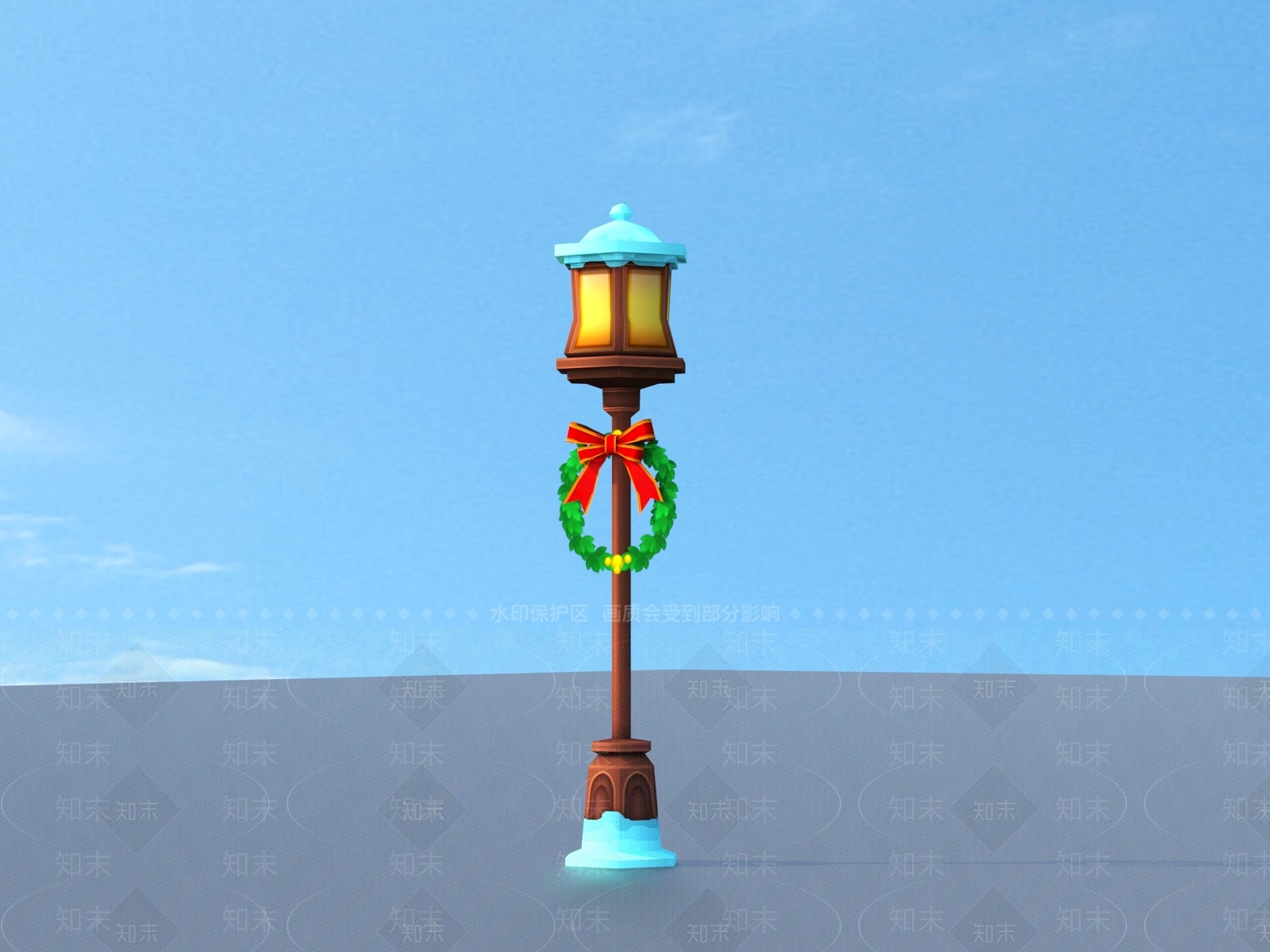 现代路灯3D模型下载【ID:1170750668】