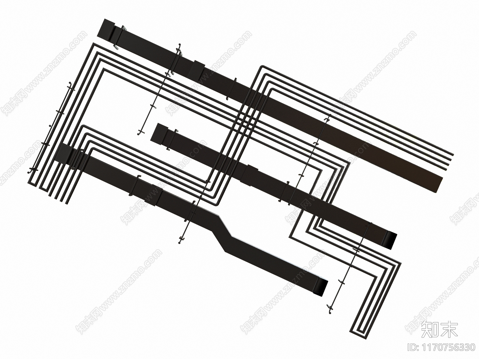 管道3D模型下载【ID:1170756330】