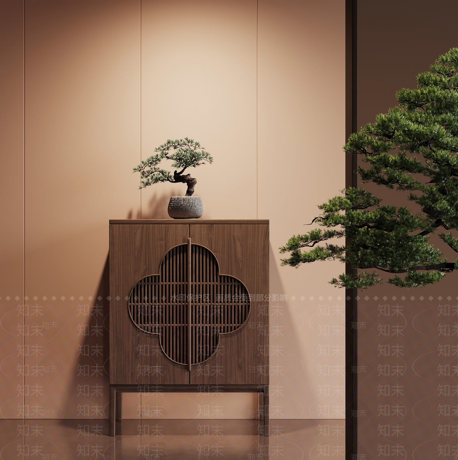 新中式其他柜子SU模型下载【ID:1170757787】